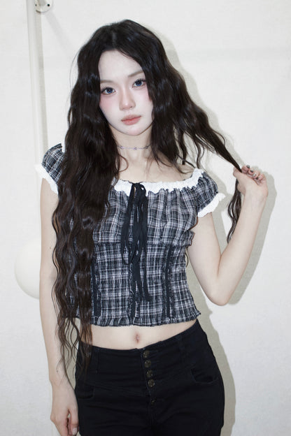 noire check tops.