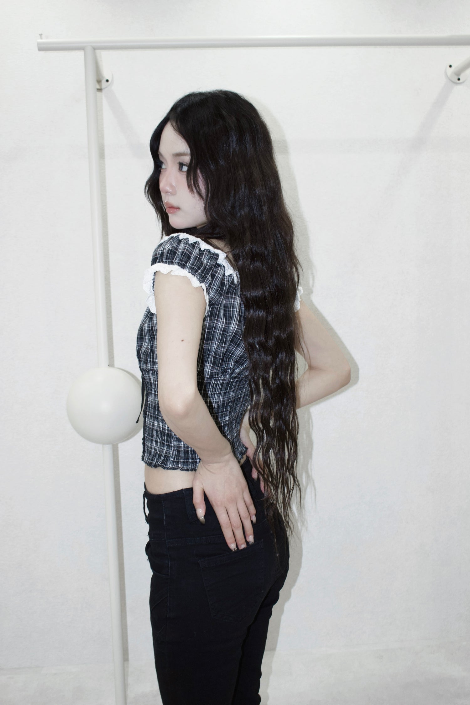 noire check tops.