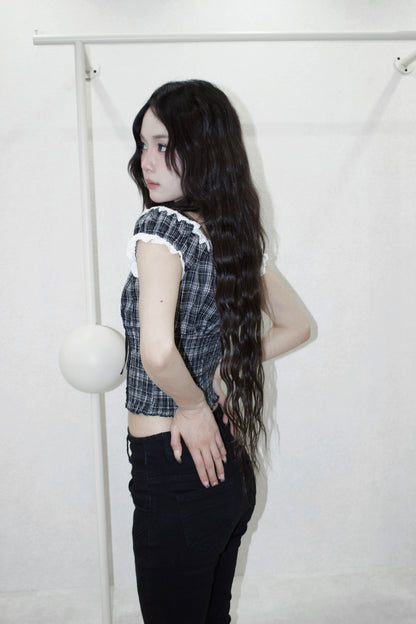 noire check tops.