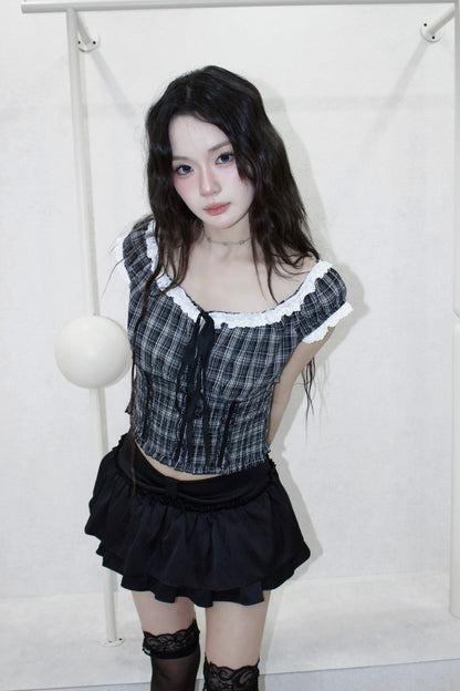 noire check tops.