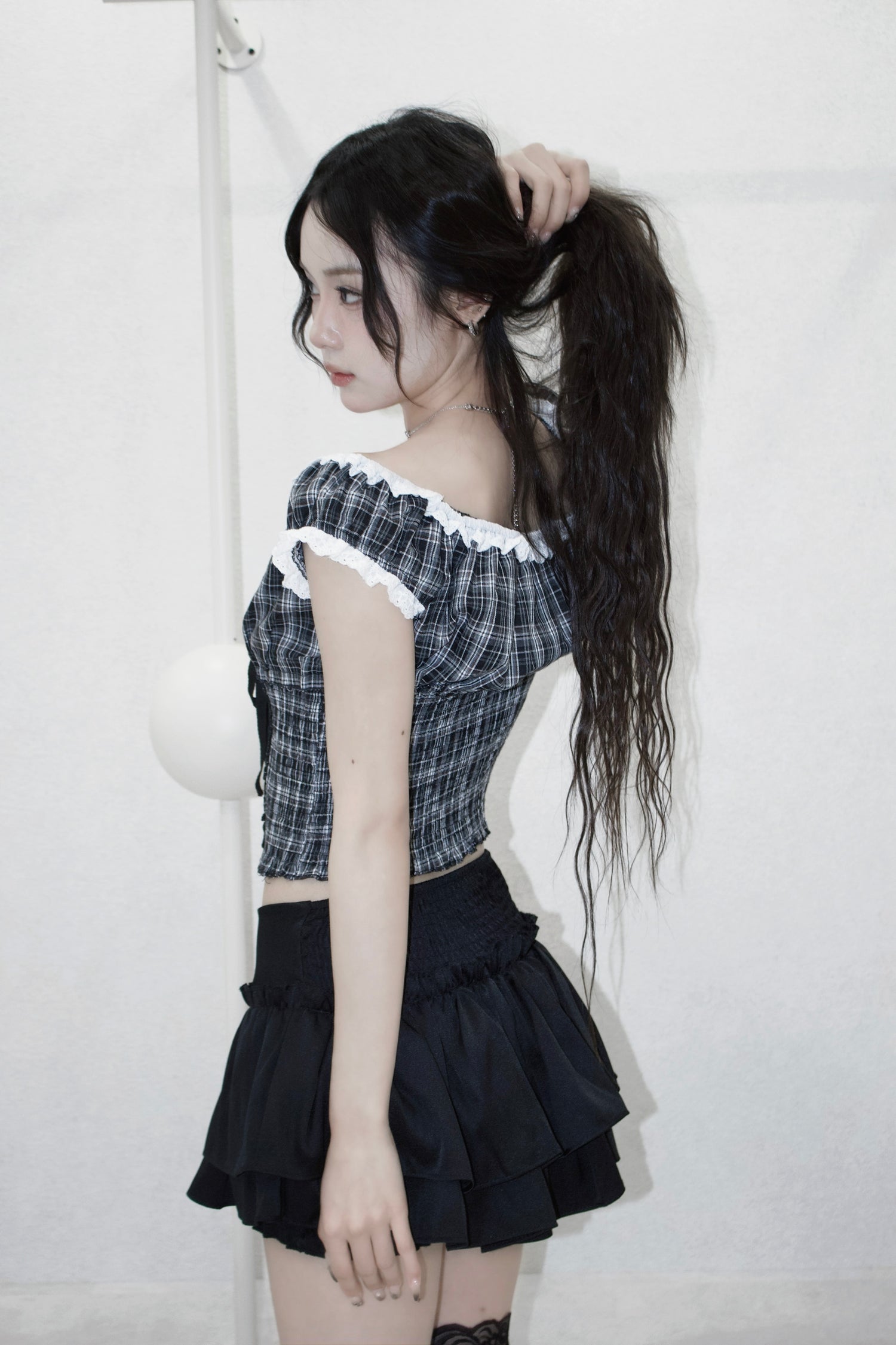noire check tops.