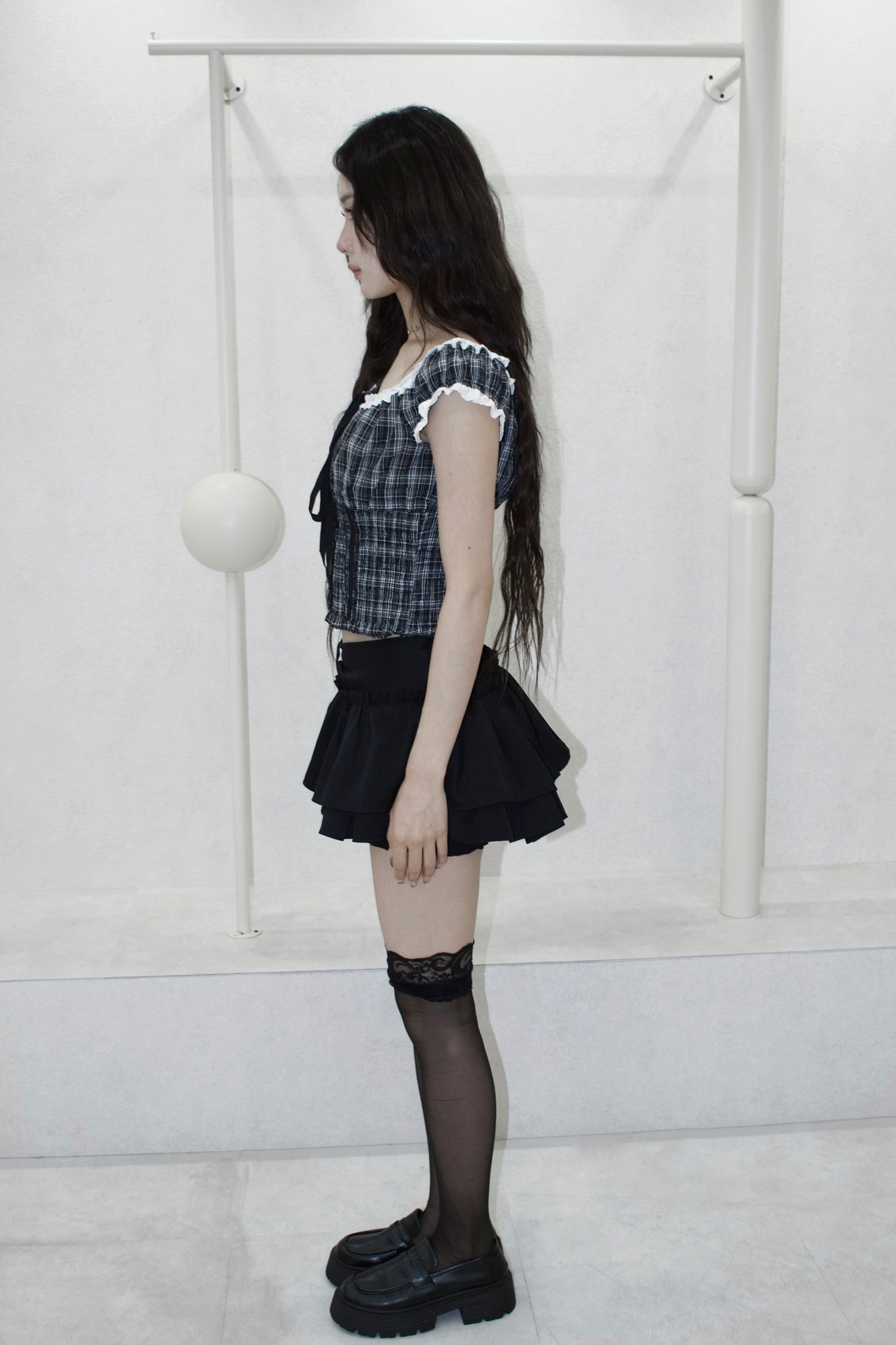noire check tops.