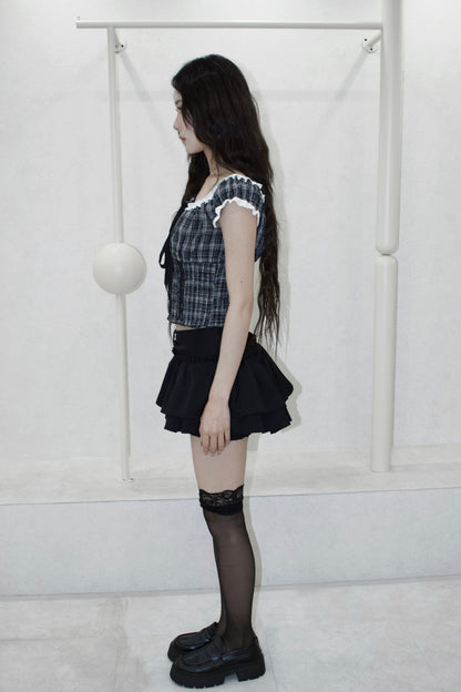 noire check tops.