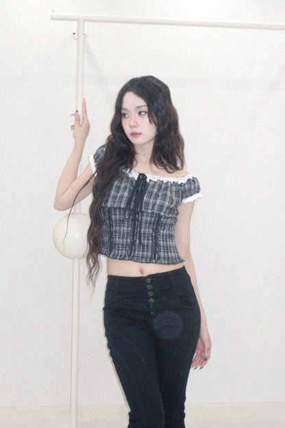 noire check tops.