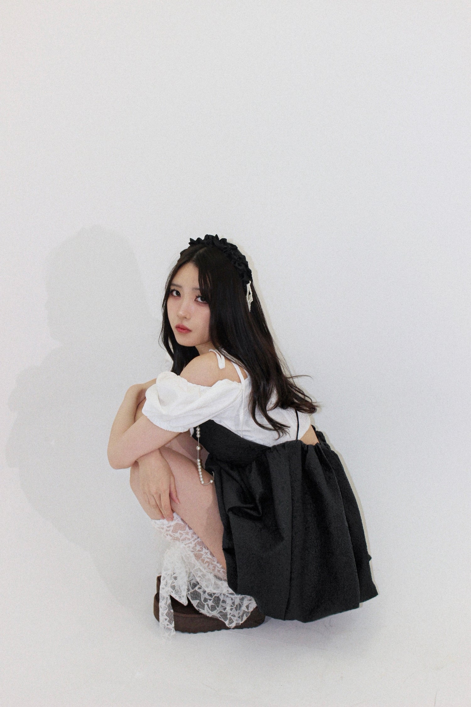 mini balloon dress.