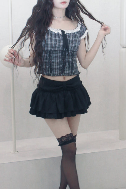 noire check tops.