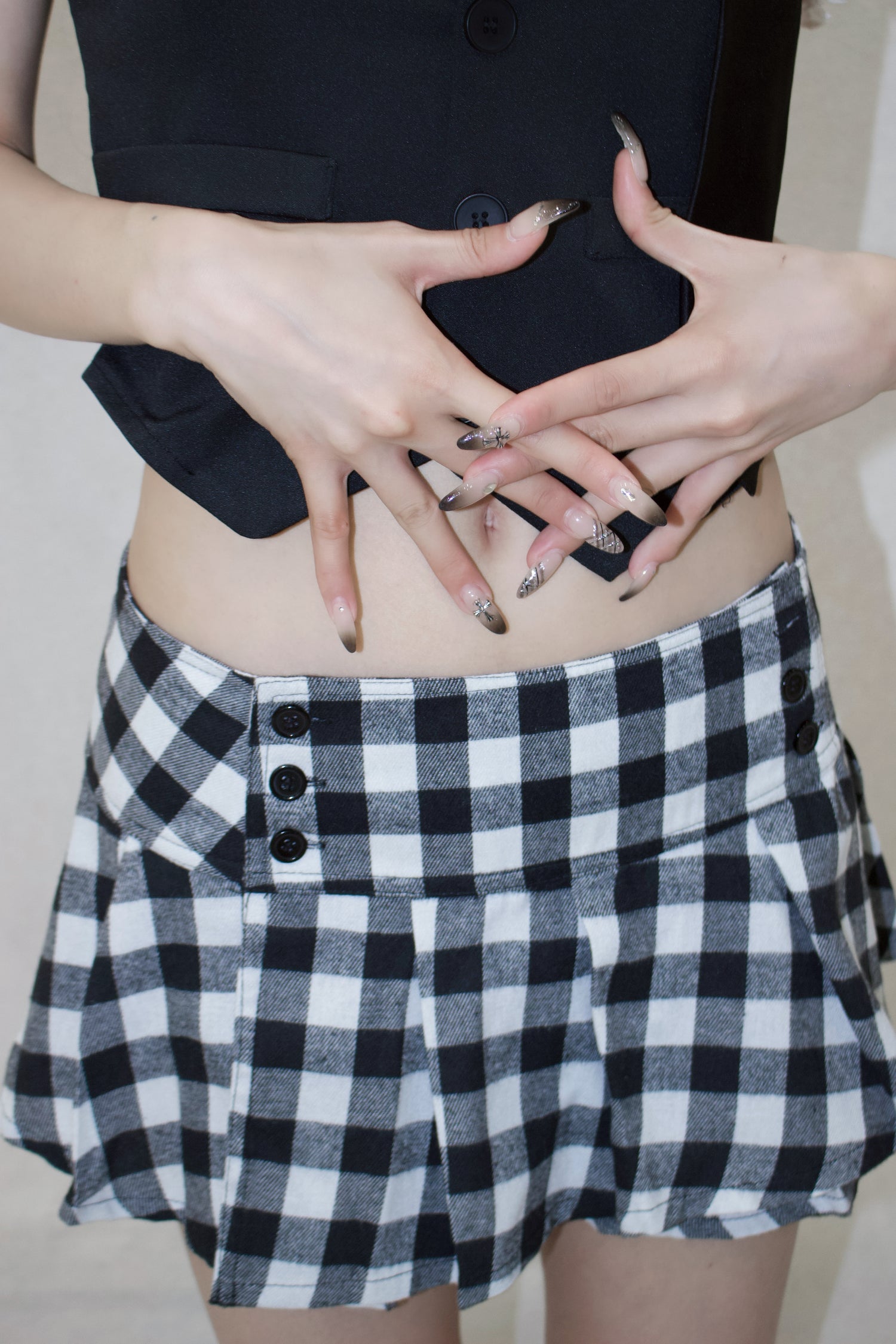 vichy doll skirt.