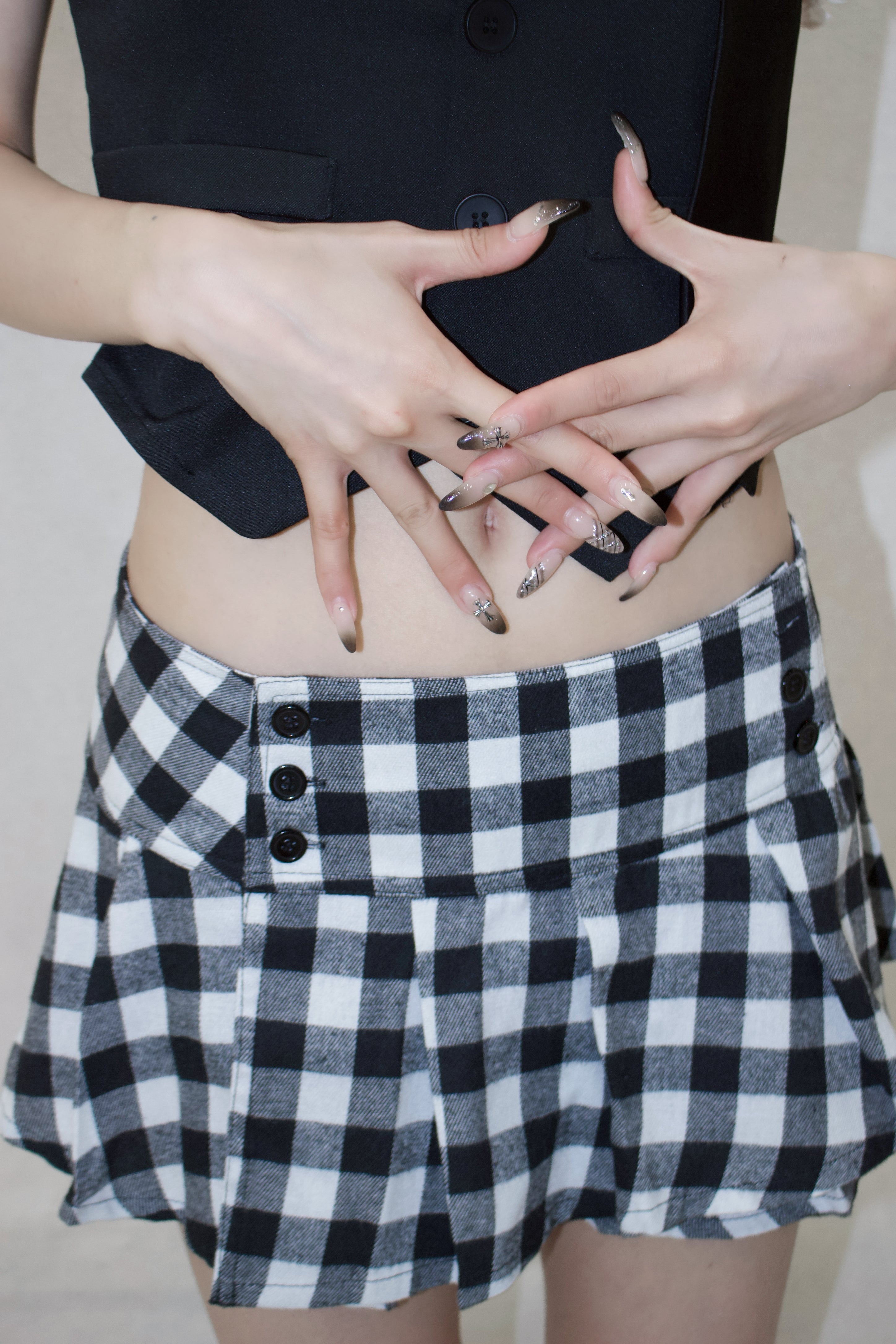 vichy doll skirt.