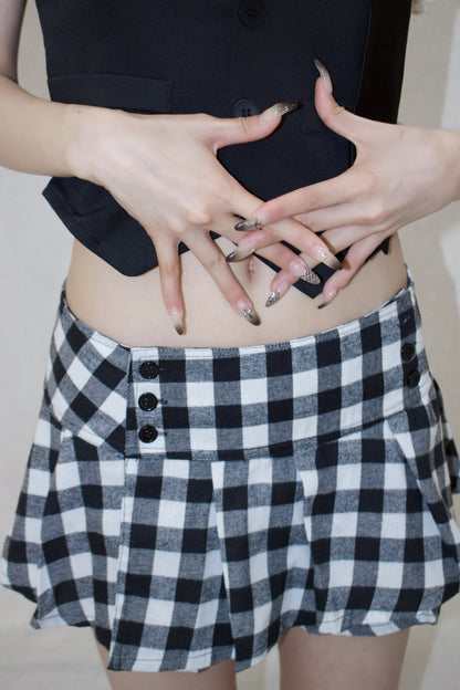vichy doll skirt.