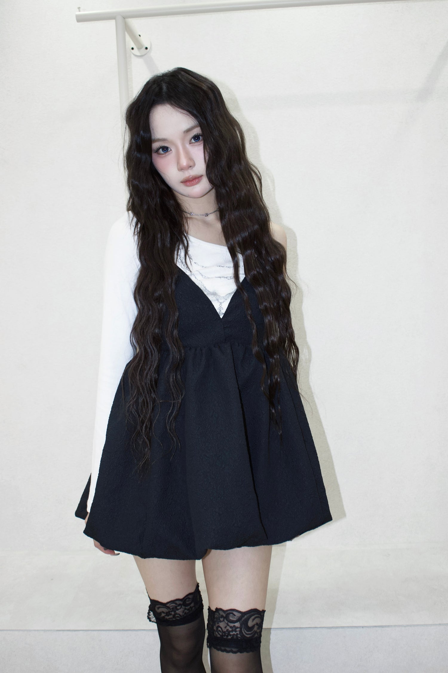 mini balloon dress.