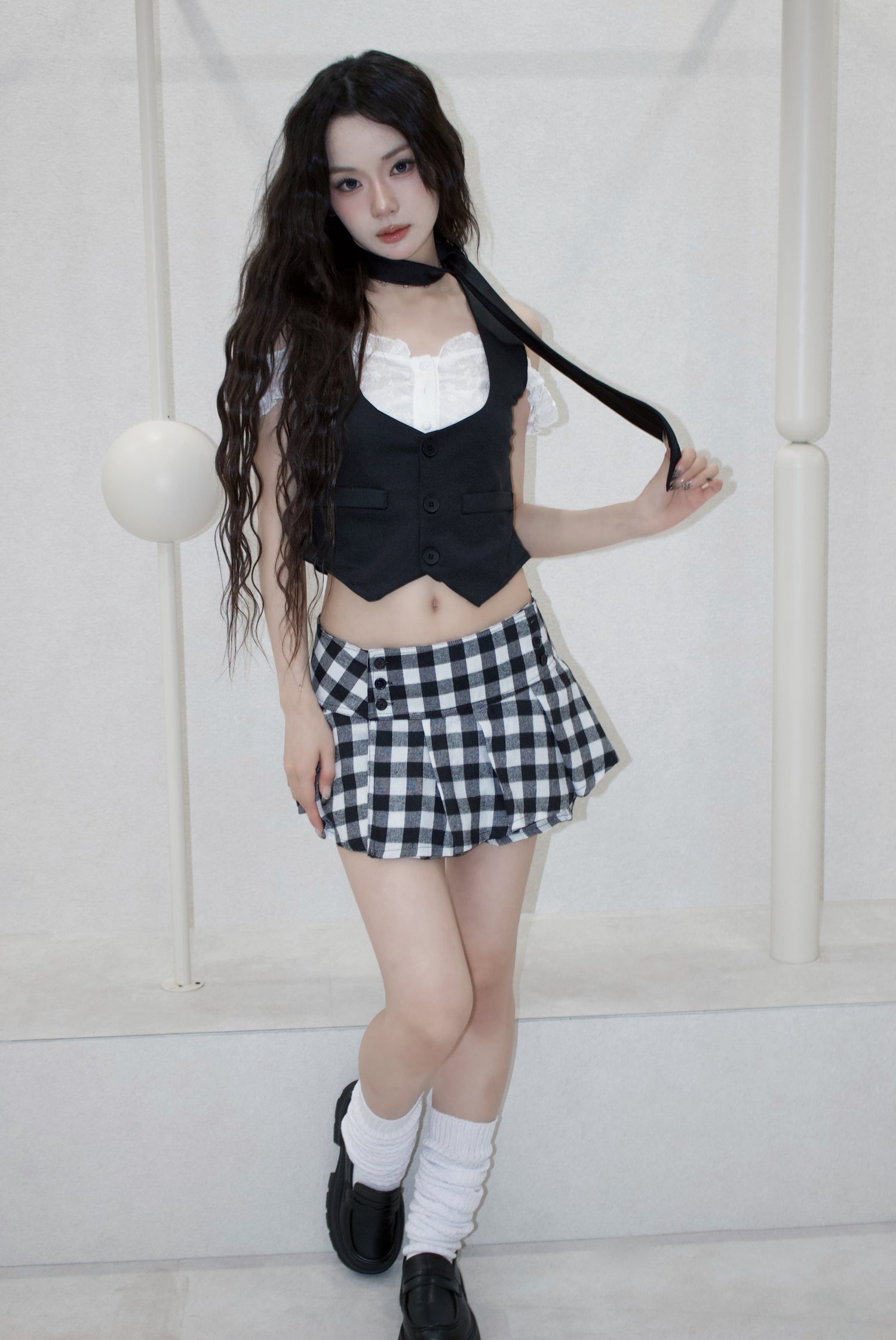 vichy doll skirt.