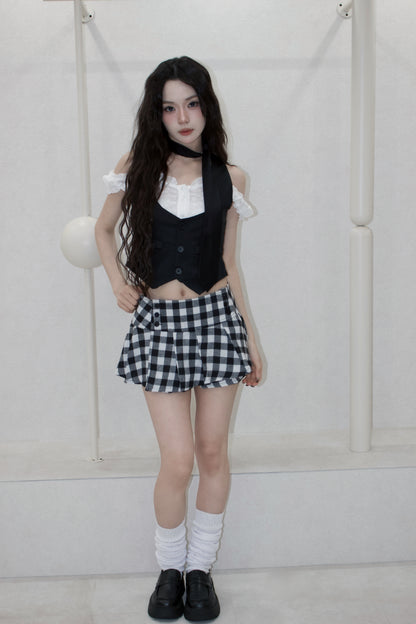 vichy doll skirt.