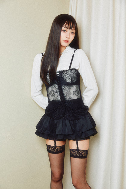 sweet frill skirt.