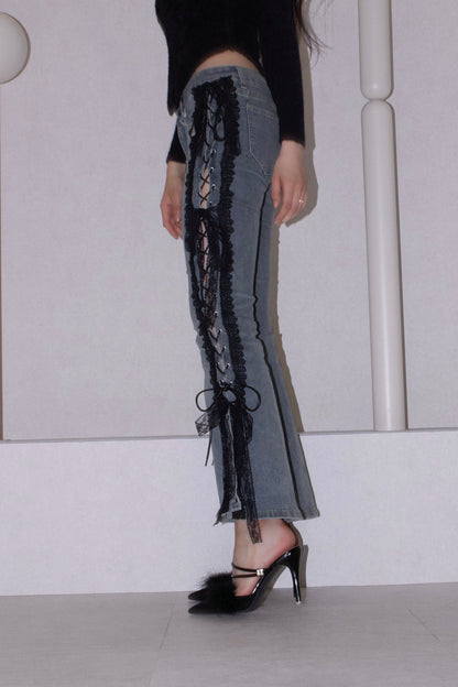 seduce lace denim.【リニューアル】