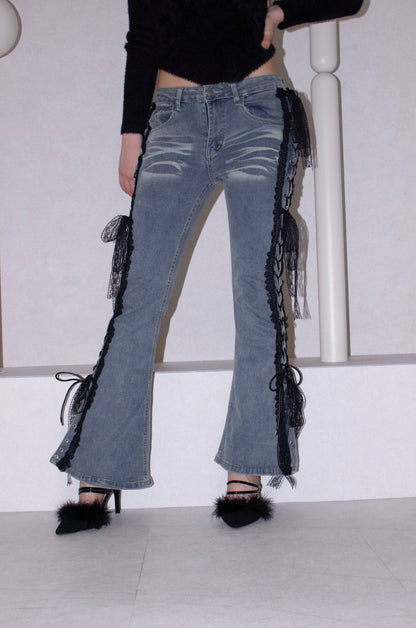 seduce lace denim.【リニューアル】