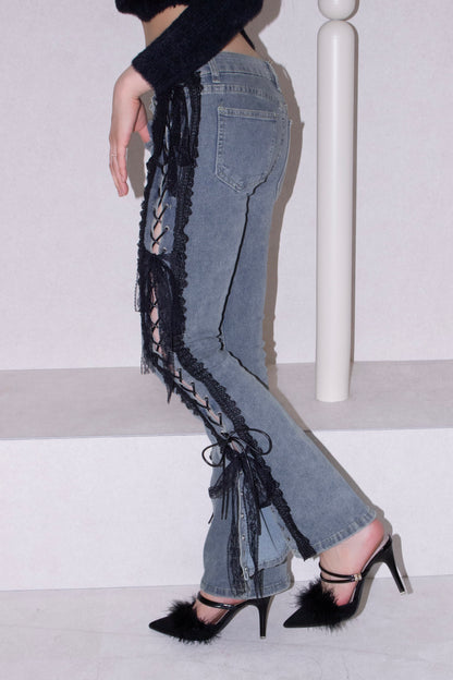 seduce lace denim.【リニューアル】