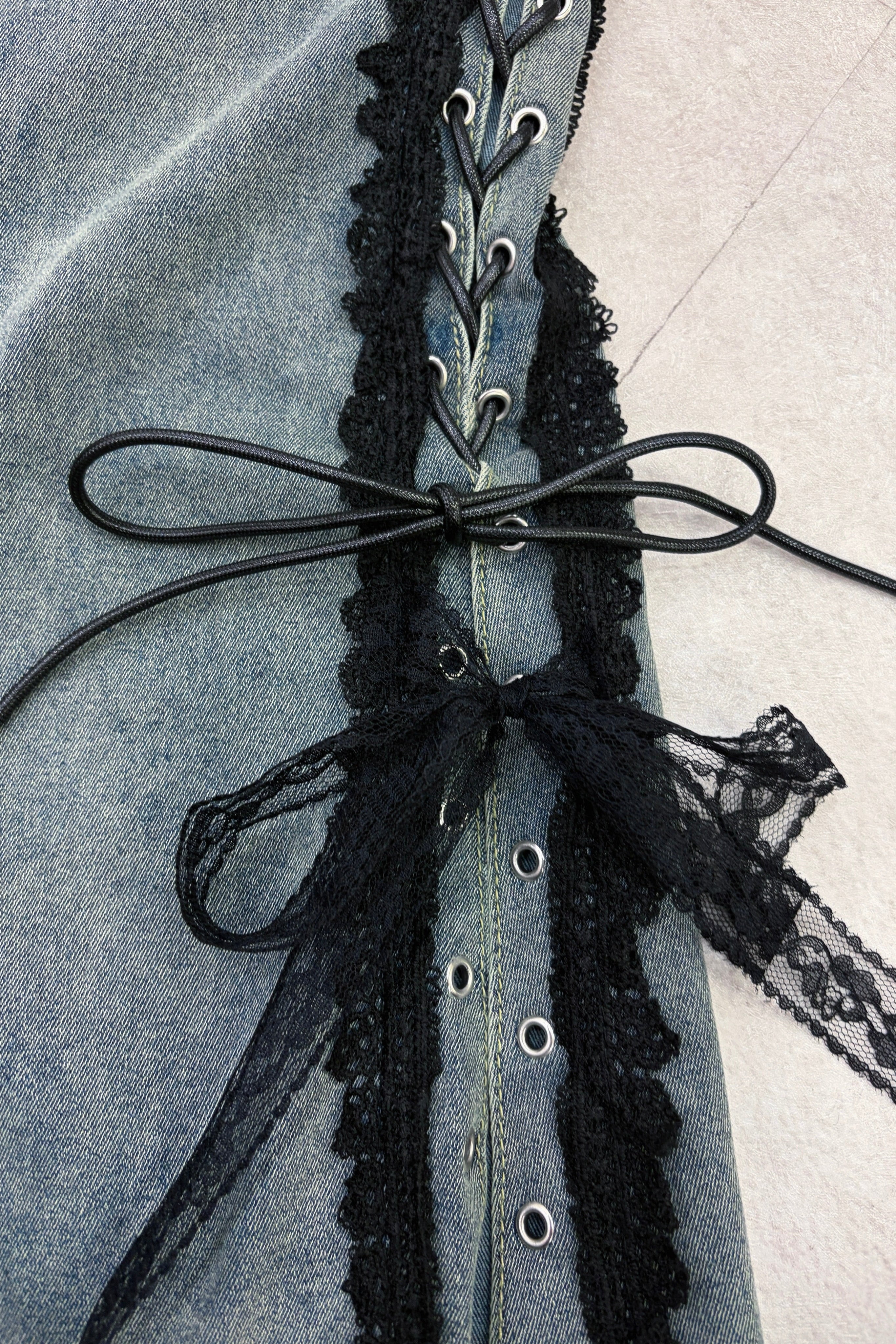 seduce lace denim.【リニューアル】