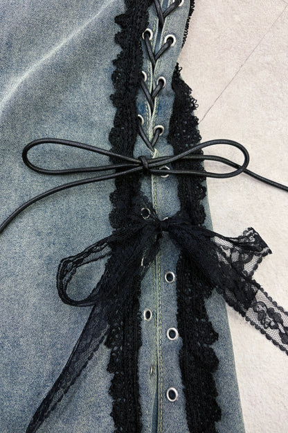seduce lace denim.【リニューアル】