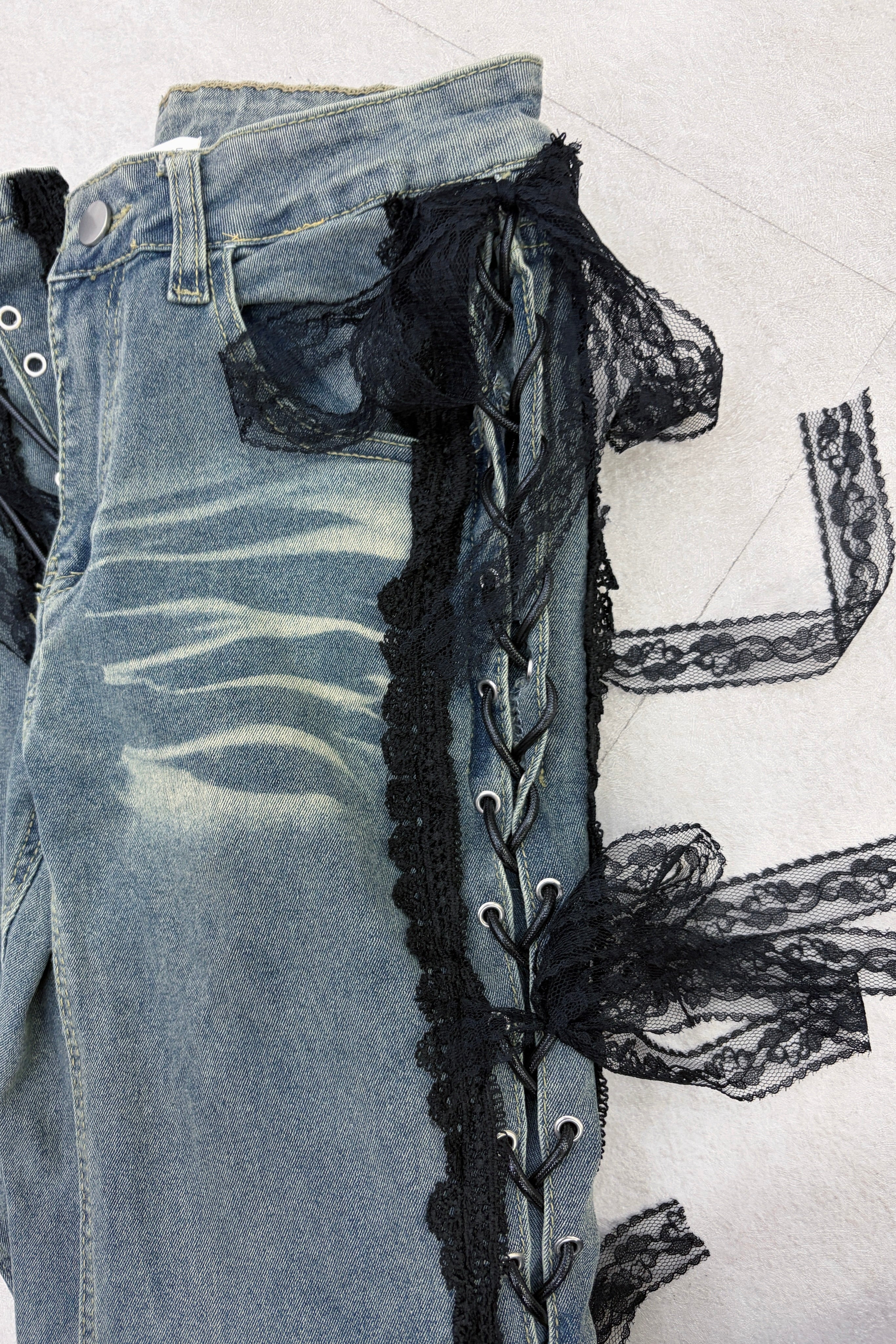 seduce lace denim.【リニューアル】