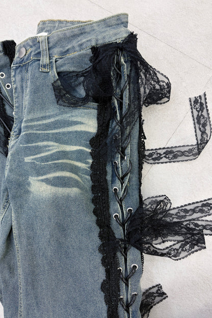 seduce lace denim.【リニューアル】