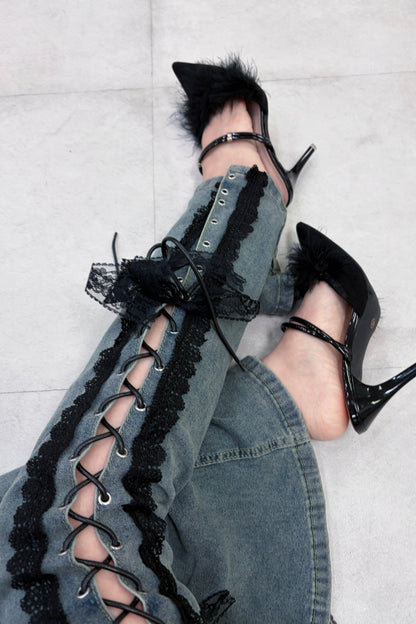 seduce lace denim.【リニューアル】
