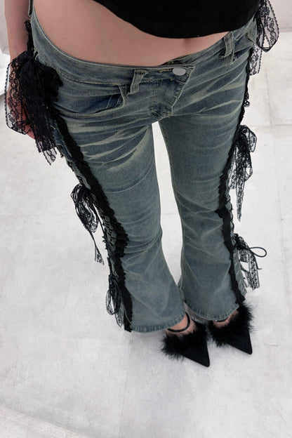 seduce lace denim.【リニューアル】