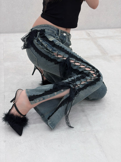 seduce lace denim.【リニューアル】