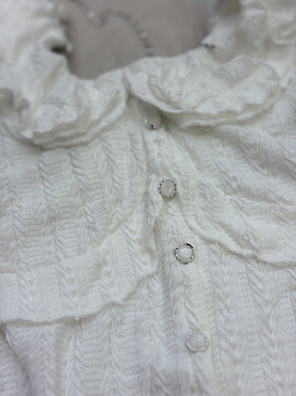 white shirring tops.