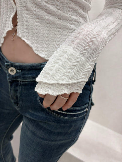 white shirring tops.