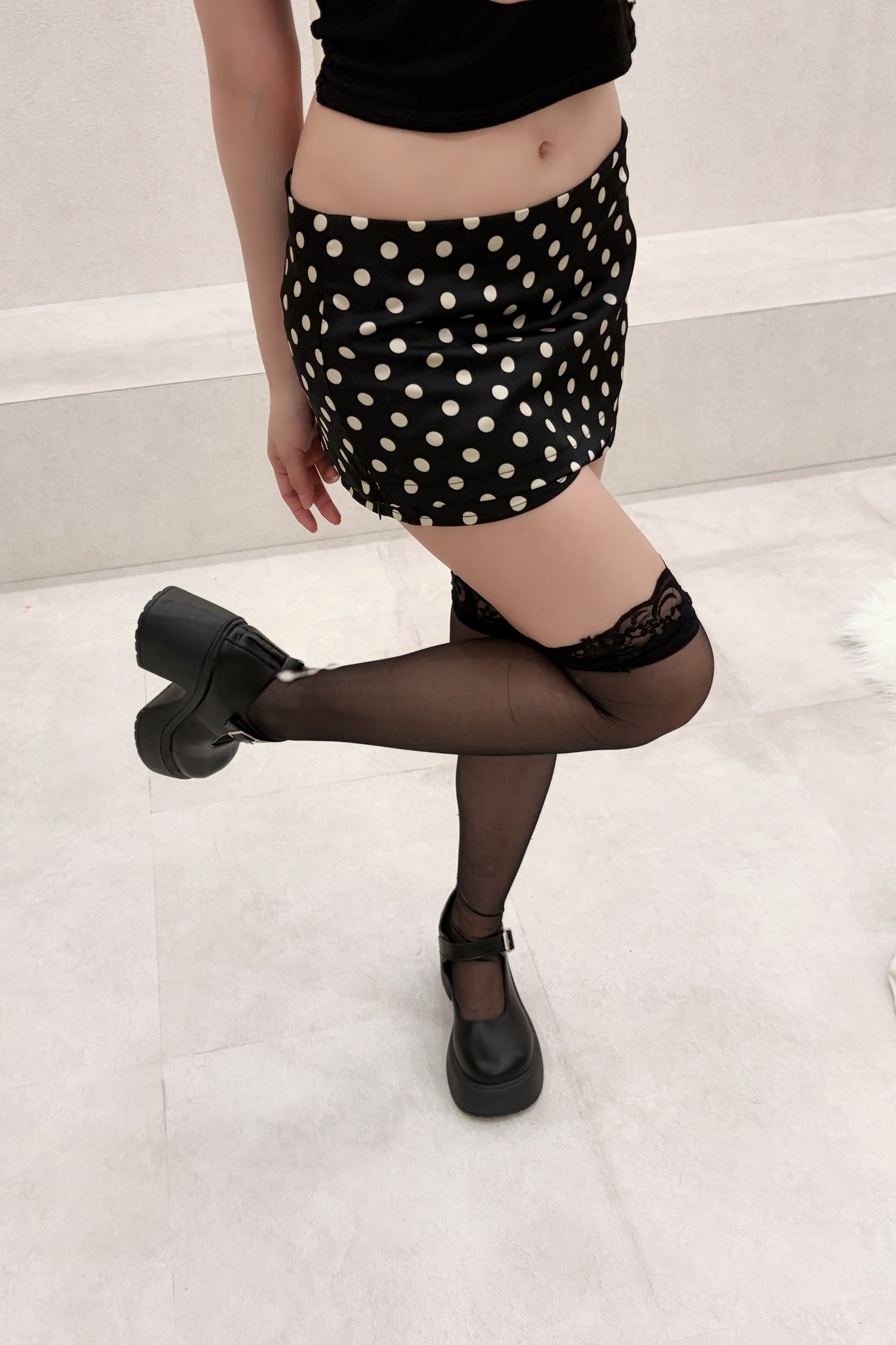 polka Grace skirt.
