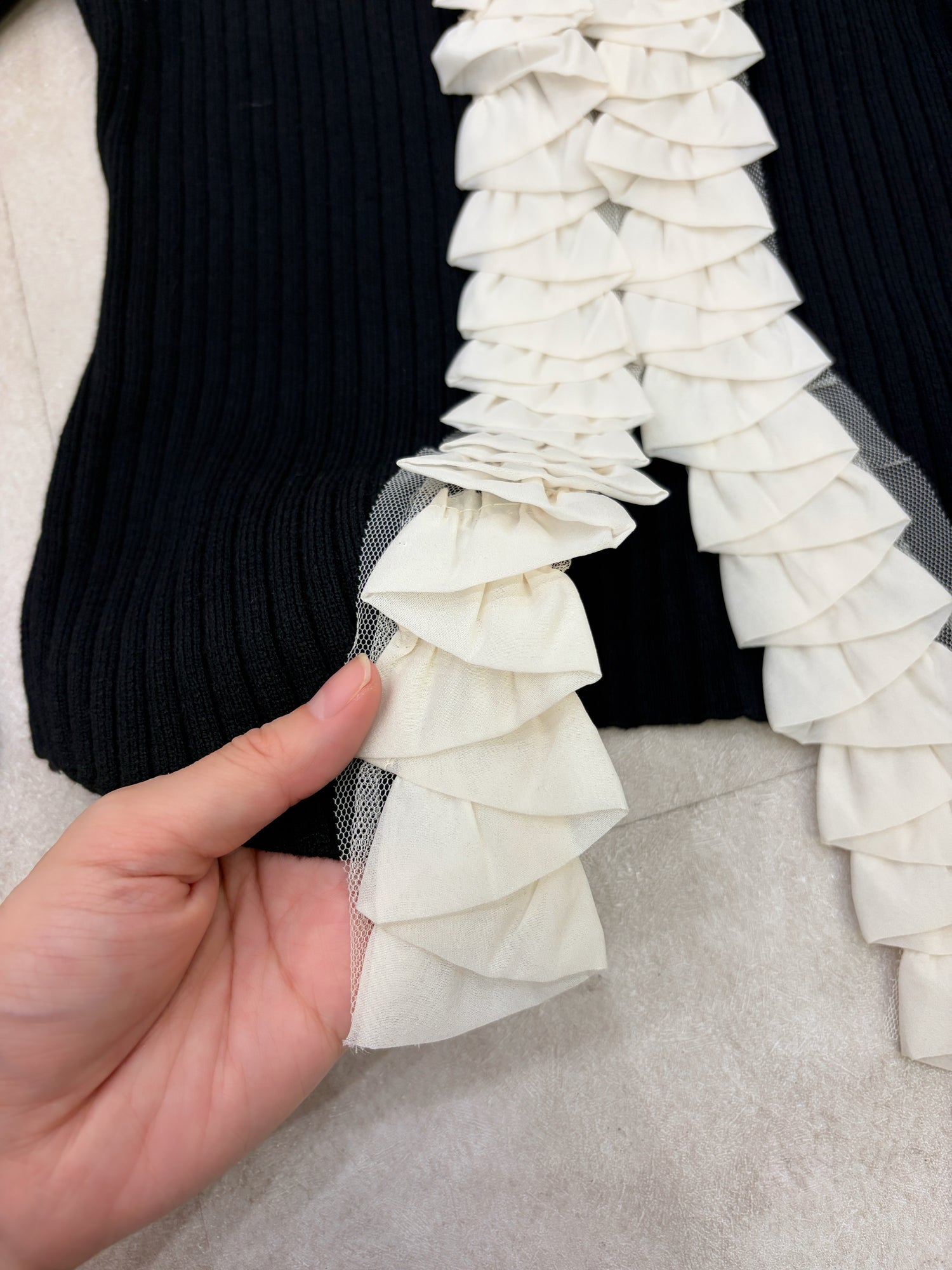 fleur frill tops.