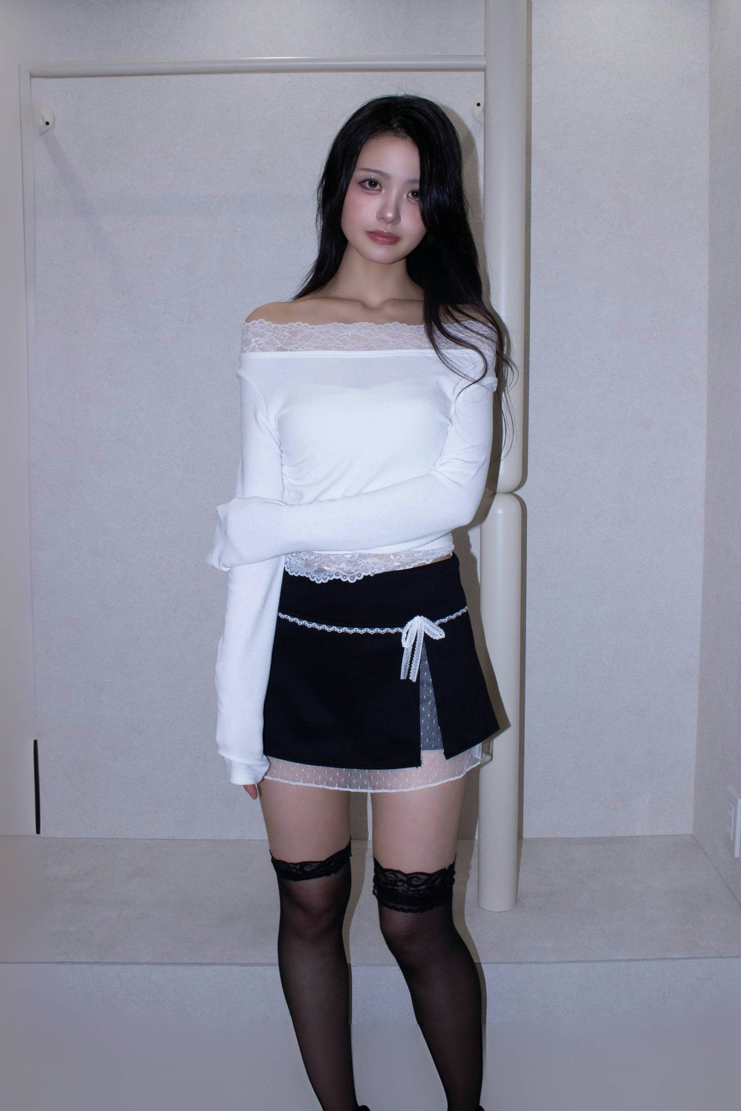 dolly lace skirt.