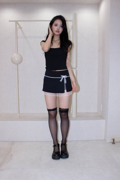 dolly lace skirt.