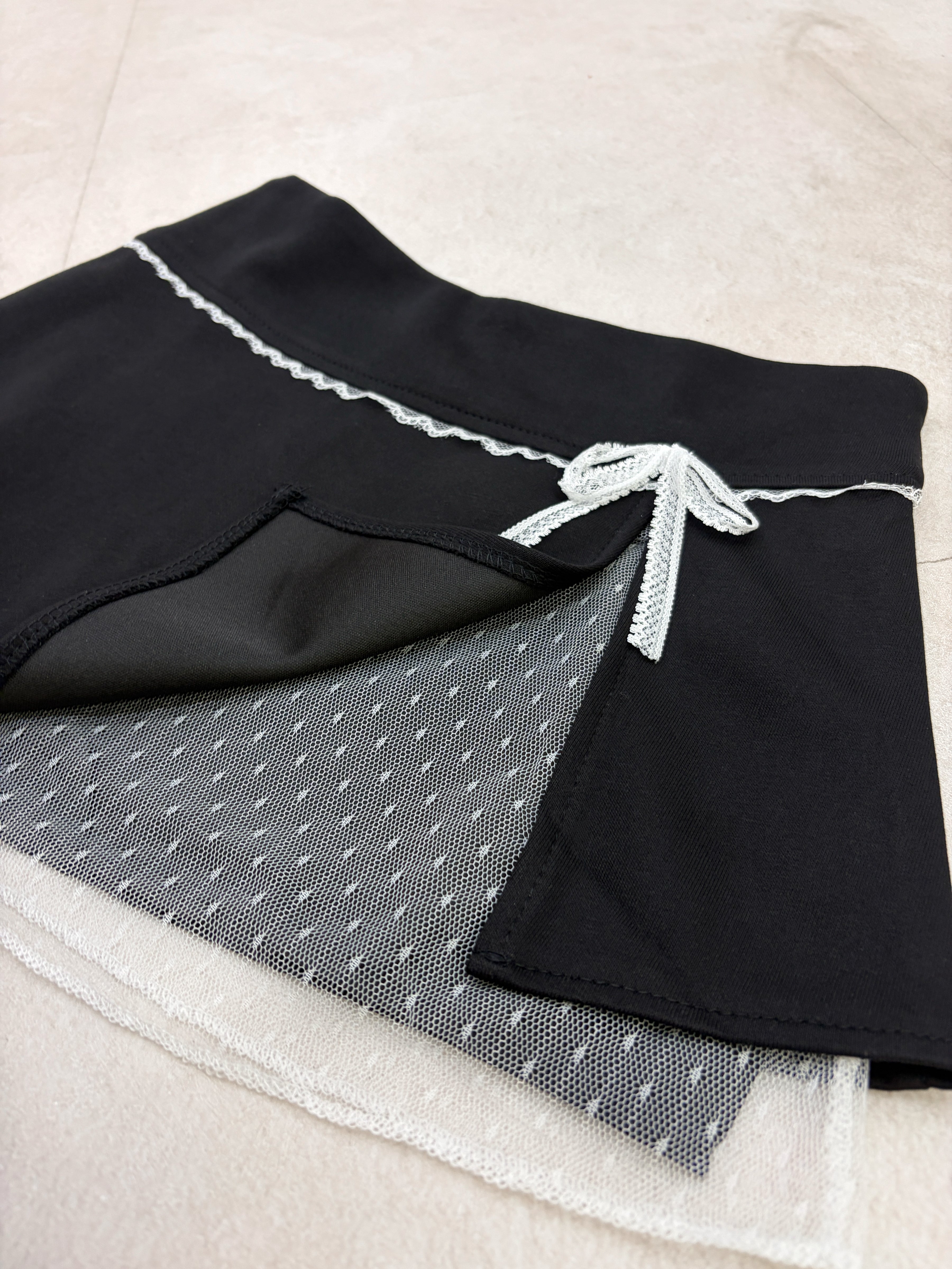 dolly lace skirt.