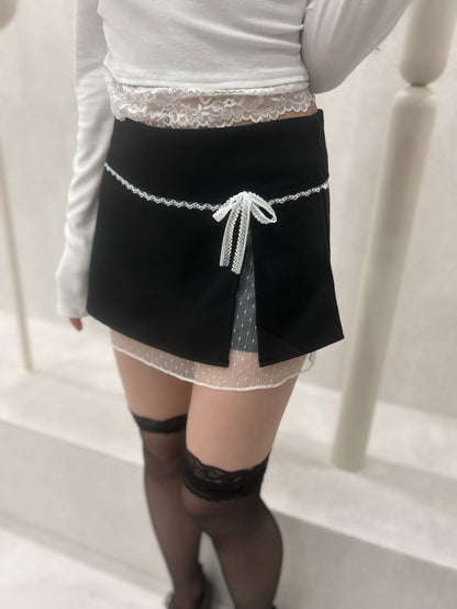 dolly lace skirt.