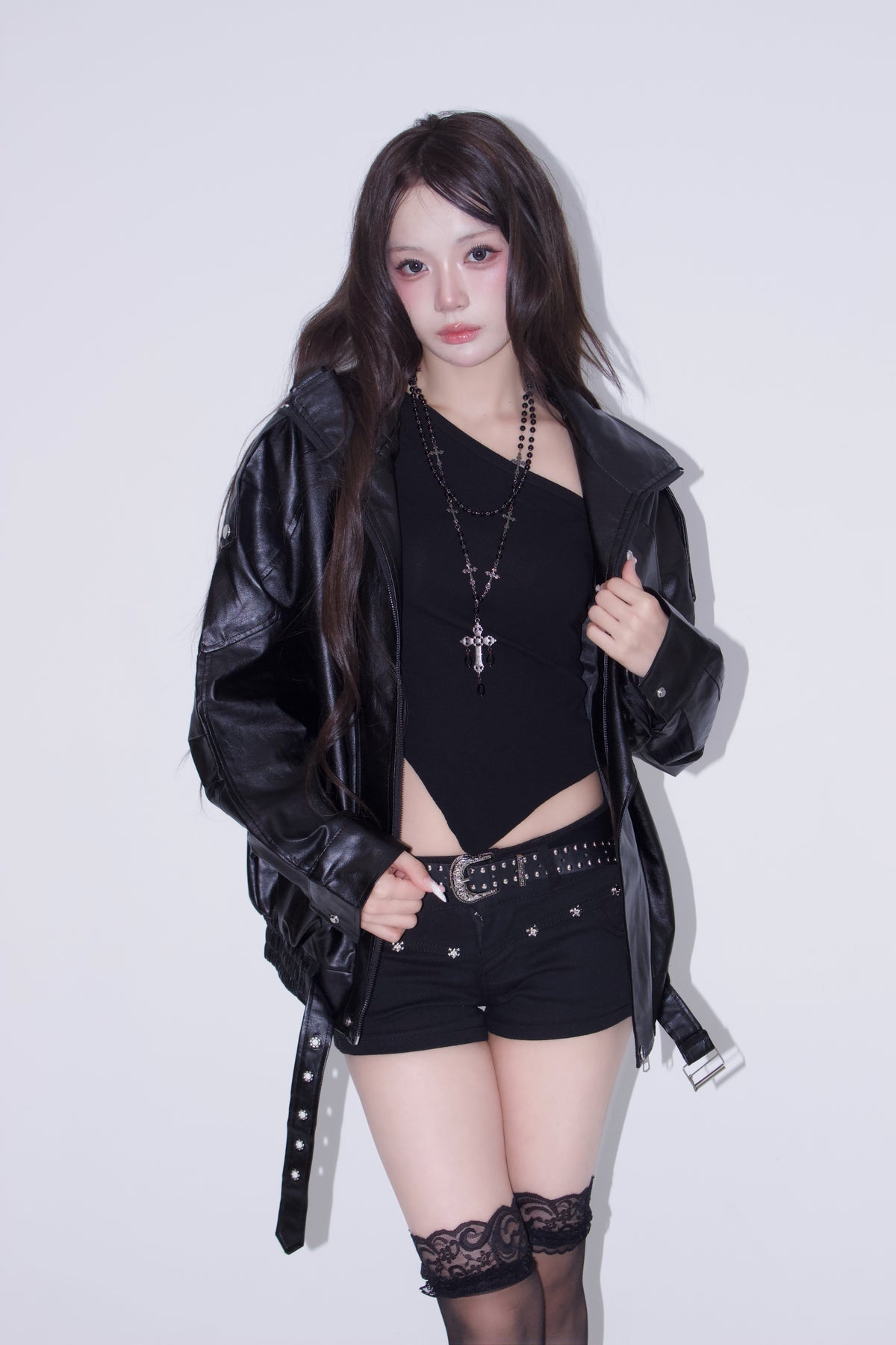 Icon stud pants.