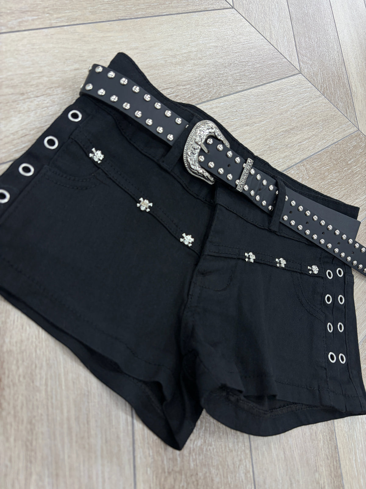 Icon stud pants.