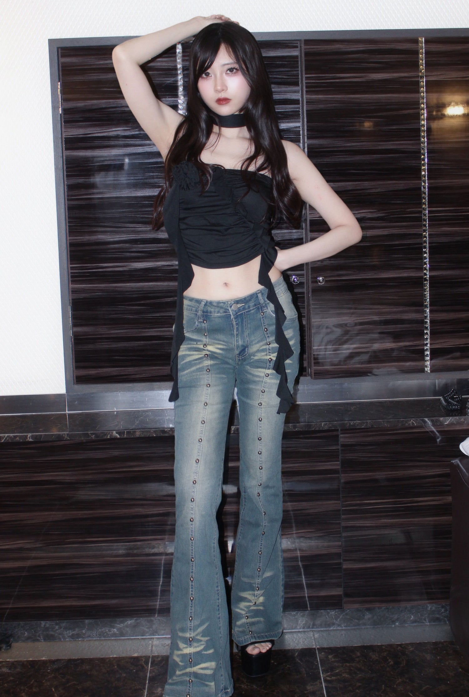 rose drape tops.