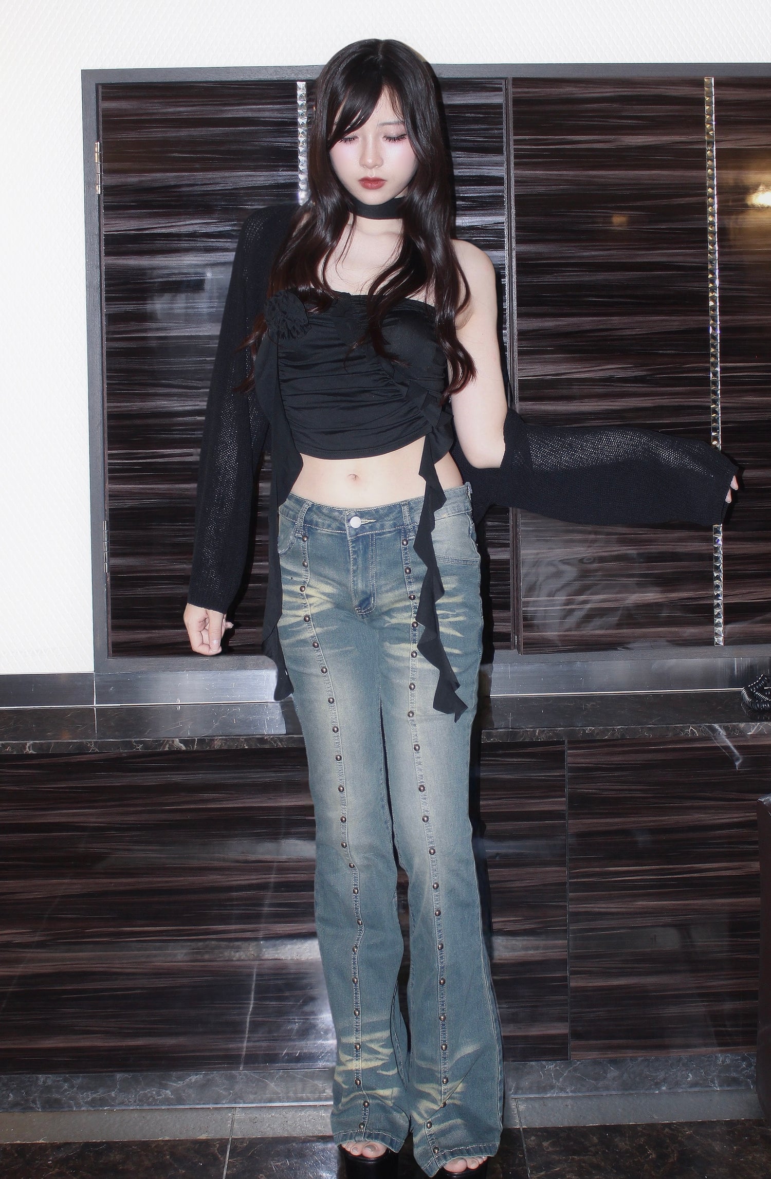 rose drape tops.