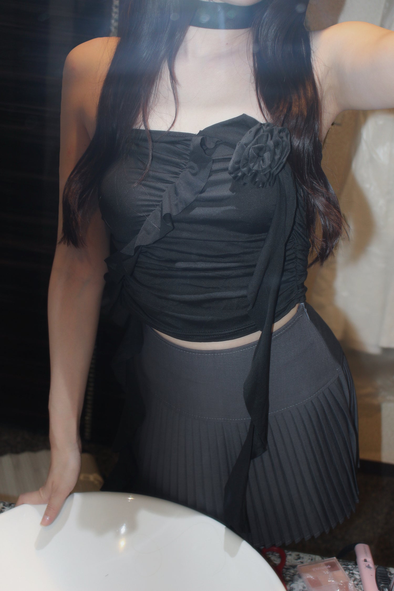 rose drape tops.