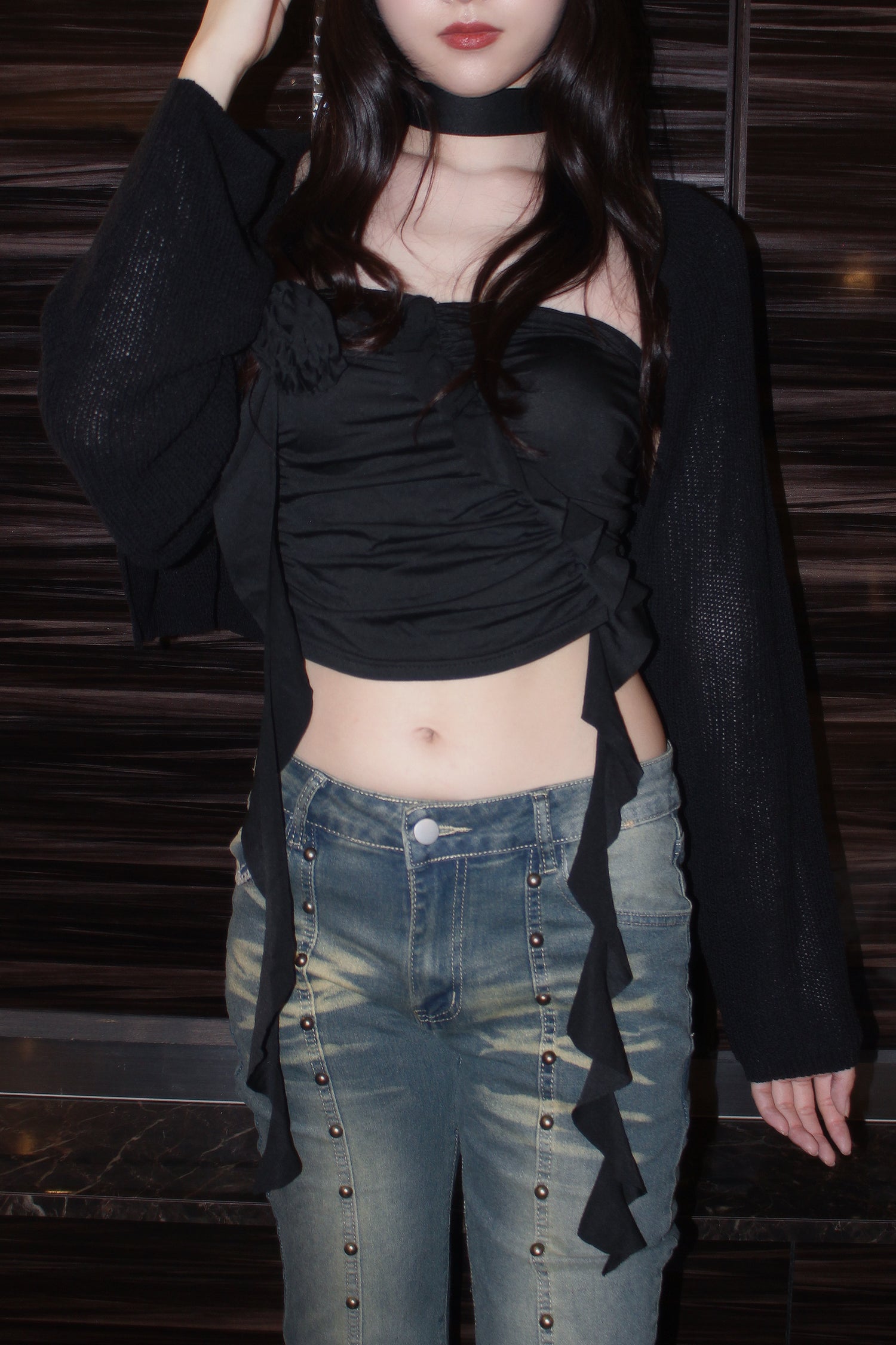 rose drape tops.
