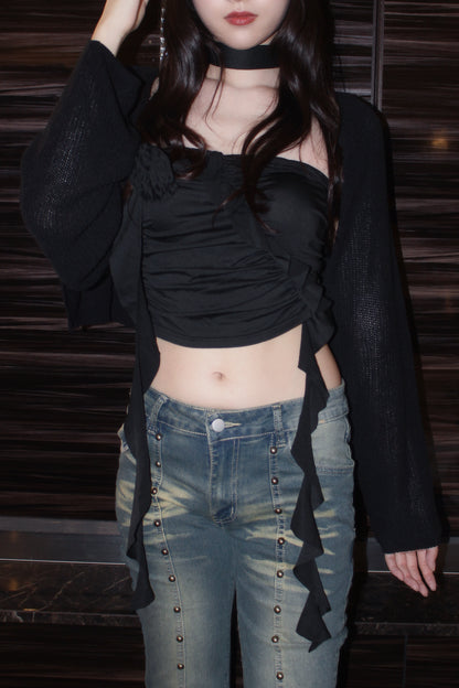 rose drape tops.