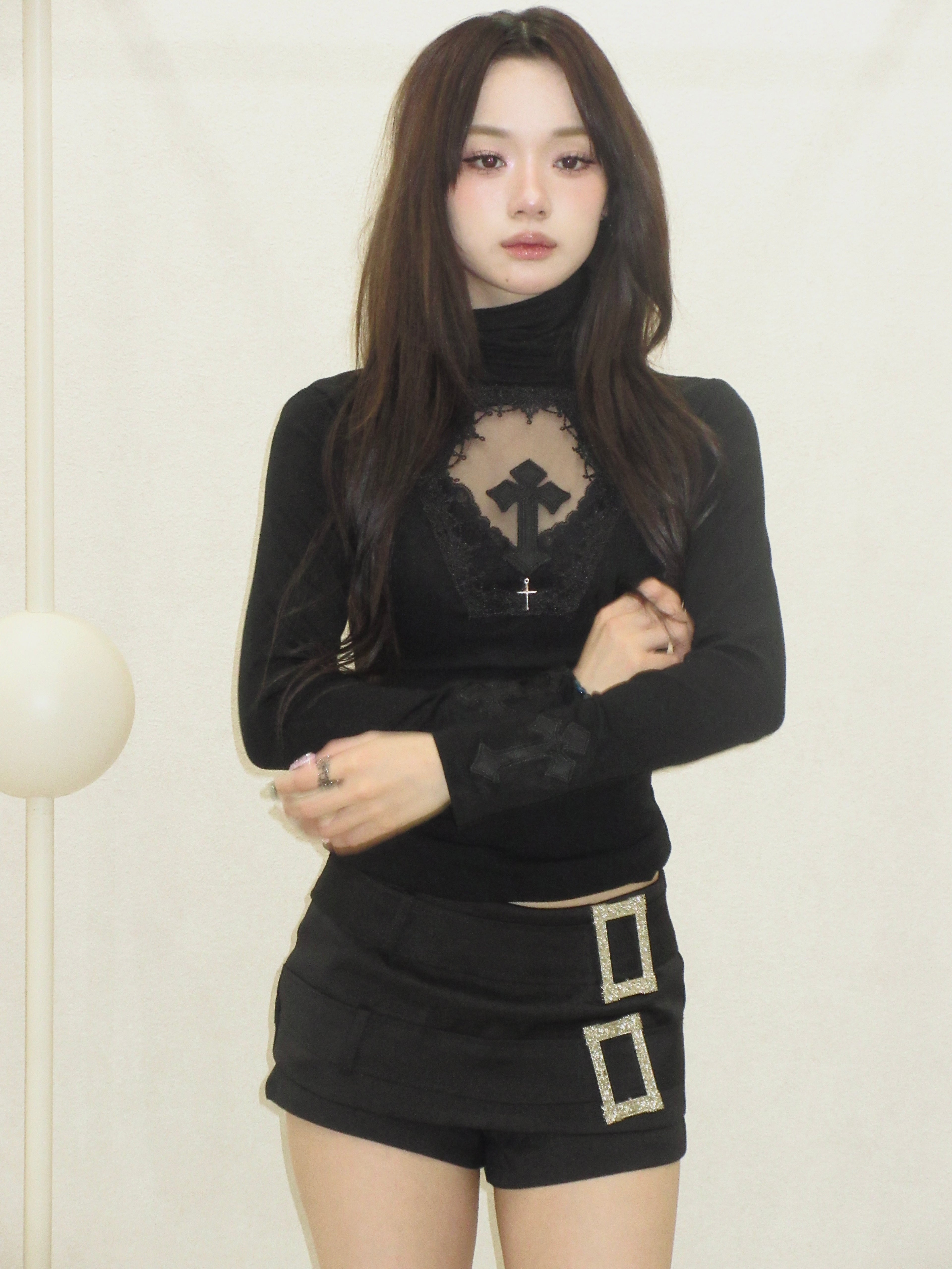bijou buckle bottoms.